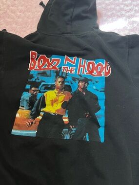 Boyz N The Hood Graphic Black Hoodie